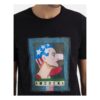 ICEBERG Peter Blake x Iceberg “Amerika” black T-shirt - Image 3